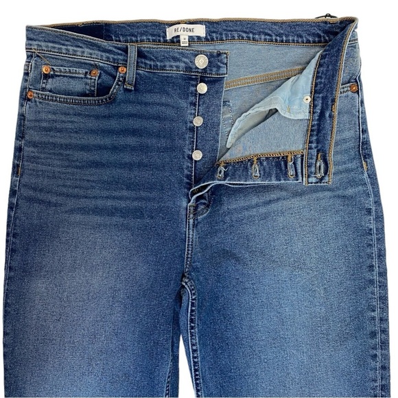 Re/Done 70s Stove Pipe Jeans NEW - Picture 3 of 15